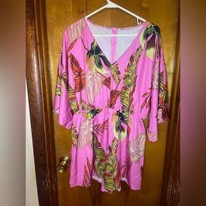 NEW Floral Shein Romper! Size 0XL! So cute!